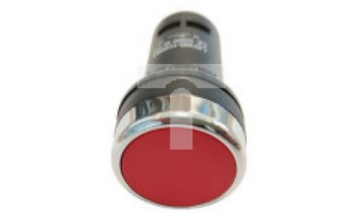 Przycisk F22-D-R/11 płaski, czerwony 1NO+1NC ( 22mm )