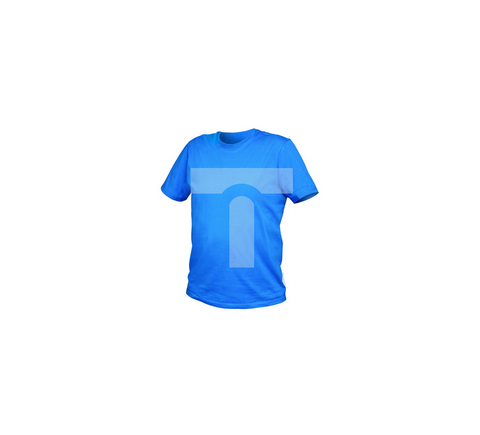 VILS t-shirt bawełniany niebieski 2XL (56)