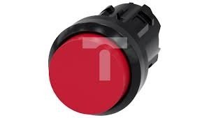 Przycisk grzybkowy awaryjny 22mm okrągły metal błyszczący czerwony 40mm z zamkiem SSG10 3SU1050-1HR20-0AA0