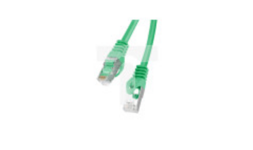Kabel krosowy patchcord F/UTP kat.6 20m zielony