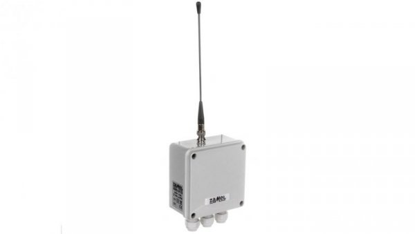 Radiowy wyłącznik sieciowy bez pilota dwukanałowy 230V 2Z IP56 zasięg 350m RWS-311D EXF10000098