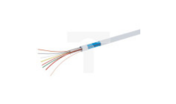 Wielożyłowy kabel do zabezpieczeń Ekranowany, dł. 100m, 200 V, 6-żyłowy, Ø 4mm, izolacja: Polichlorek winylu PVC, RS PRO