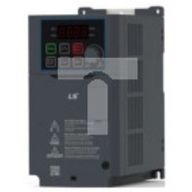 Przemiennik częstotliwości LSIS serii G100 2,2kW 3x400V AC filtr EMC C3 klawiatura LED LV0022G100-4EOFN