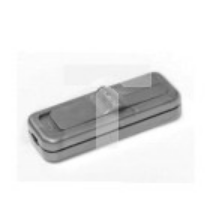 Wyłącznik suwakowy przelotowy lub końcowy 1-torowy 2,5A/250V srebrny WS-1P/SREBRNY