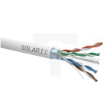 Kabel instalacyjny Solarix CAT6 FTP PVC Eca 500m/szpula SXKD-6-FTP-PVC