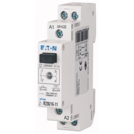 Przekaźnik instalacyjny 16A 1Z 24V AC 50/60Hz z diodą LED Z-R24/16-10 ICS-R16A024B100