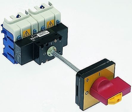 Przełącznik izolacyjny bez bezpiecznika 3-biegunowy 40 A 15 kW 3-fazowy IP65