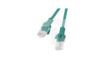 Kabel krosowy patchcord U/UTP kat.6 5m zielony PCU6-10CC-0500-G
