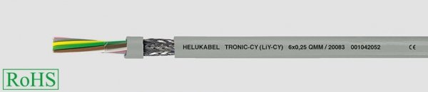Przewód sterowniczy TRONIC-CY (LiY-CY) 5x1 500V 16478 /bębnowy/