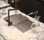 Quadron ELLEN bateria kuchenna trójdrożna stalowa nano PVD złota 3673512PVDG1