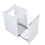 Elita KOMODA LOOK 40 Z KOSZEM CARGO WHITE HG PDW 167309 