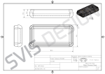 S.V.I.S.Design MISKA 18,5 CM PERSEUS BASIC - BARDZO CIEMNOSZARY, BEZ DEKORU, LAKIER MATOWY