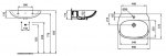 Ideal Standard Tesi Umywalka 60 cm - Light design, Biały T352201