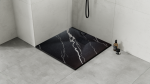 Besco Vexo Marble Black brodzik 80 VMB8080K