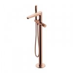 Omnires Contour bateria wannowo-prysznicowa wolnostojąca miedź szczotkowana CT8033CPB 24H