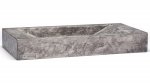 S.V.I.S. Design UMYWALKA 60 CM SIRIUS BASIC - FUZZY, SZARY, LAKIER MATOWY