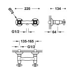 Tres Clasic Bateria natryskowa stal 24216301AC