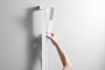 Hansgrohe Pulsify E Zestaw prysznicowy 100 1jet EcoSmart z drążkiem 90 cm biały mat 24380700