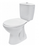 Cersanit President Toaleta WC kompaktowa 36,5x64,5x75 cm z deską antybakteryjną, biała K08-039