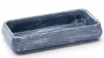 S.V.I.S.Design MISKA 18,5 CM PERSEUS BASIC - PATINA, NIEBIESKO-SZARY, LAKIER MATOWY