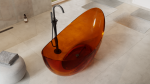 Besco Axya Earth Rust wanna wolnostojąca 180 maskownica czarny mat WAA180ERB