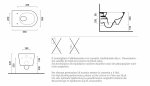 Catalano ZERO newflush 55 miska podwieszana biały/złoto 1VS55NRBO/0111550042