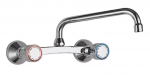 Tres Cocina Bateria dwuuchwytowa ścienna kuchenna 123416 Chrom