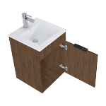 Elita SET QUBO PLUS 40 1D ORZECH LINCOLN PDW 168770 WYSYLKA 