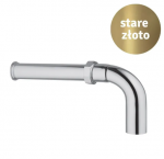 Vicario przedłużka do przelewu wannowego 90 cm stare złoto 821900BR