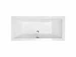 Besco Vera 170 wanna pod zabudowę + syfon chrom z przelewem slim WKV170WZS