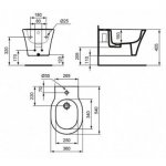 BIDET WISZĄCY IDEAL STANDARD CONNECT AIR E0266V3