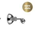 Giulini Giovanni uchwyt prysznicowy retro bronzo 1560/BR