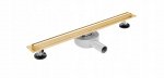  VCX odpływ SUPER 70cm złoto szczotkowane LSLG700