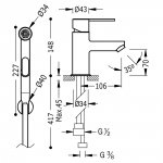 Tres Lex bateria do bidetu lub wc 181113 MAGAZYN /24H