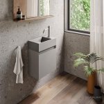 Catalano PREMIUM 50x25 umywalka z/o prawa/lewa czarny mat 15025VEFCNS/0220521022