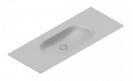 Catalano Sfera umywalka ścienna 125x50cm z kompletem mocowań szary mat 1125HZCS/0521260023