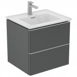 Ideal Standard Strada II Umywalka wisząca lub meblowa 54x46 cm z otworem na baterię, biała T298801
