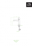 Laveo PRETTO bateria umywalkowa BAO722D