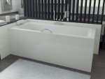Besco Talia wanna prostokątna 130x70cm WAT130PK