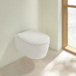 Villeroy & Boch Avento Combi-Pack miska WC wisząca CeramicPlus z deską wolnoopadającą Weiss Alpin 5656RSR1 