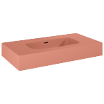 Elita UMYWALKA DIMPLE 80 ścienna MARMUR TERRA PINK MATT 168859 / RE040800026600