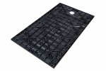 Besco Vexo Marble Black brodzik prostokątny 120 VMB12090P