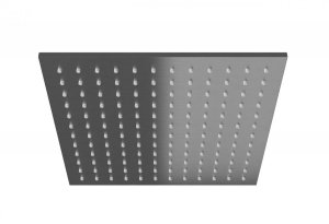 Kohlman Experience GRAY deszczownica kwadratowa 25cm szczotkowany grafit Q25EG