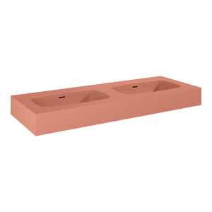 Elita UMYWALKA DIMPLE 120 DUO ścienna MARMUR TERRA PINK MATT 168892 / RE041200026600