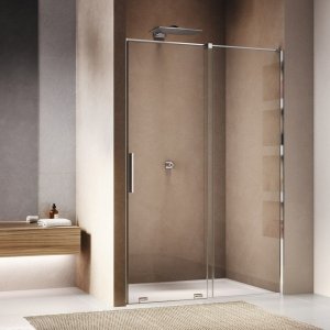 Ronal Sanswiss Amalia drzwi prysznicowe 140 cm srebrny połysk D35S21405007