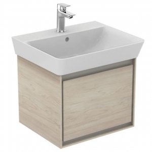 Ideal Standard Connect Air Szafka pod umywalkę Cube 48 cm jasnobrązowe drewno E0844UK