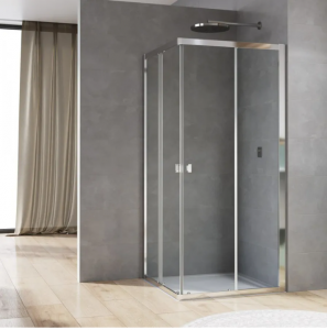 Ronal Sanswiss Arelia kabina prysznicowa kwadratowa 80 cm srebrny polerowany D20SE20804007