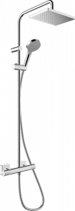 Hansgrohe Vernis Shape Zestaw prysznicowy natynkowy z deszczownicą chrom 26097000 MAGAZYN/24H
