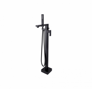 Besco VARIUM  bateria wannowa wolnostojąca czarny BW-V-CZ