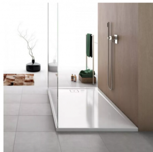Ronal Sanswiss Livada brodzik prostokątny 100x70 cm konglomeratowy biały W20AS07010004